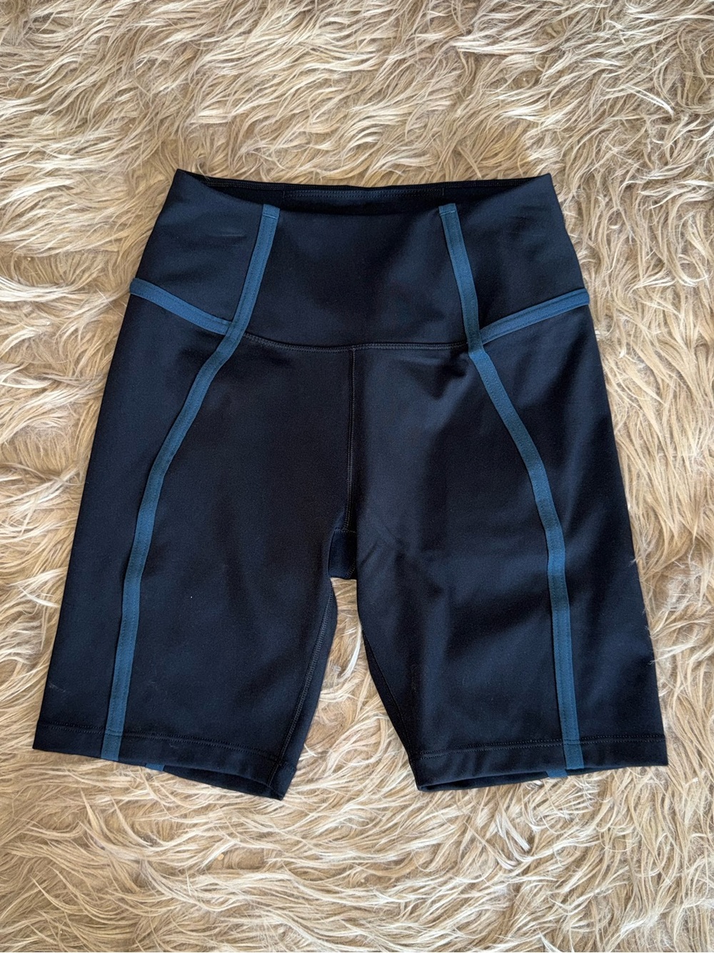 New Nike One Dri-Fit Training Bike Shorts 8" Women's Black size M